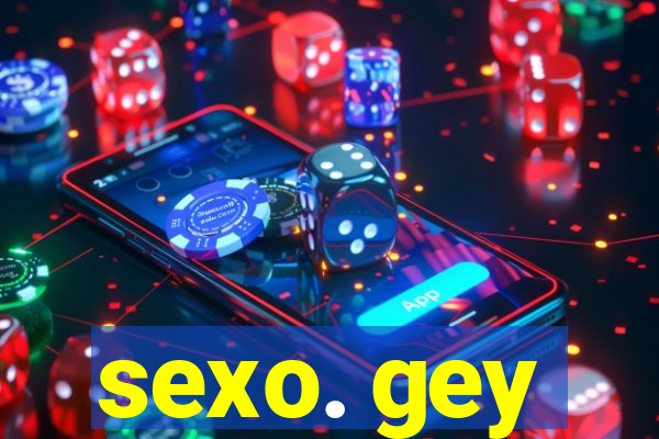 sexo. gey